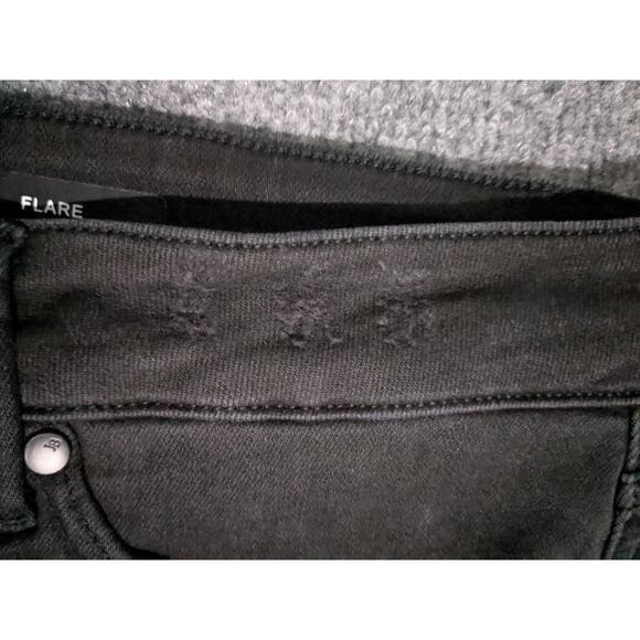 Judy Blue Flare Jeans Womens Plus Size 22W Denim Black - Picture 9 of 12